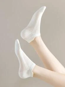 5 đôi tất cổ chân mỏng, thoáng khí dành cho nữ, nhẹ và thời trang cho mùa hè. - Nhiều màu - Xem 4