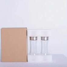 不锈钢研磨瓶，黑胡椒研磨器，碳钢芯，手动旋转研磨器，适用于西式烧烤调味料 - 彩色 - 查看 7