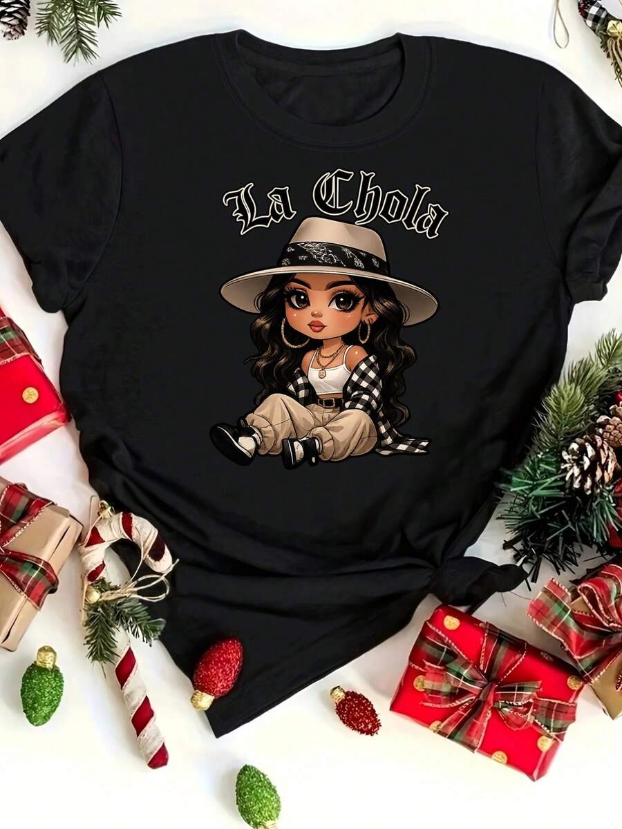 Women T-Shirts - Black - View 1