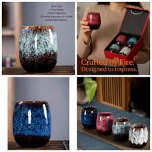 Sake Cup & Sake Set - Multicolor - Ver 1
