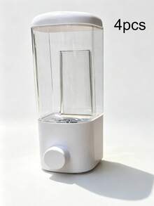 1 件壁挂式皂液器，手动按压洗手液分配器，洗发水沐浴露皂液器，浴室乳液容器，浴室配件 - 壁掛式皂液器 - 查看 9