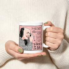 Taza Meme de Britney, 330 ml, Blanca, Ideal como Regalo - Blanco - Ver 3