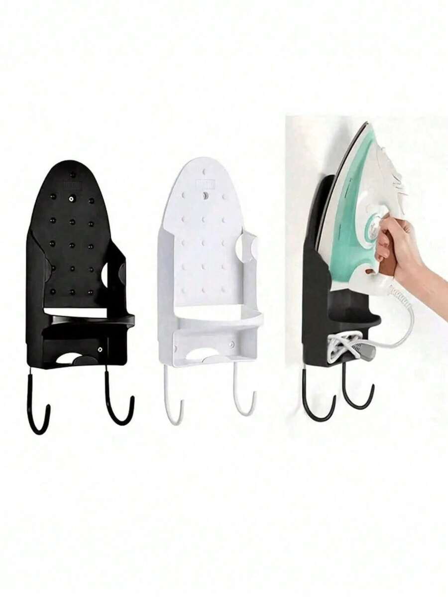 Universal Size Ironing Board Bracket And Hook, Home Ironing Rack, Ironing Board Hook, Electric Iron Rack, Suitable For All Size Irons - Multicolor - View 1