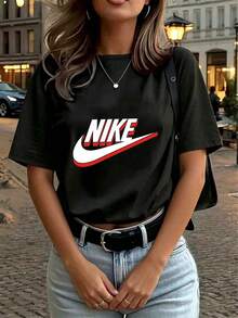 Women T-Shirts - Black - View 4