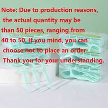 50-150-250支装牙线，高品质牙线，牙签，牙线架，便携式牙线棒。便携、方便、易于日常口腔护理。深度清洁。生活必备。适用于客厅、家庭、卧室、浴室、家居装饰、旅行、婚礼、派对、生日、送给男士、母亲、父亲、朋友的礼物、新年装饰、趣味礼品。 - 多色 - 查看 3