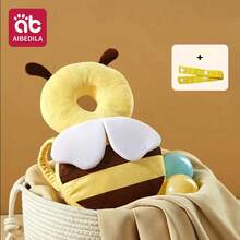 Almohada de protección para la cabeza de bebé Little Bee, gorro anticaída transpirable, adecuado para la cabeza de los niños pequeños, Protector de espalda, Bibi seguro2026 DMWT - terciopelo - Ver 12