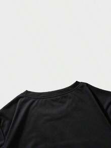 Dam-T-shirts - Svart - Visa 5