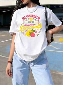 Women T-Shirts - White - View 3