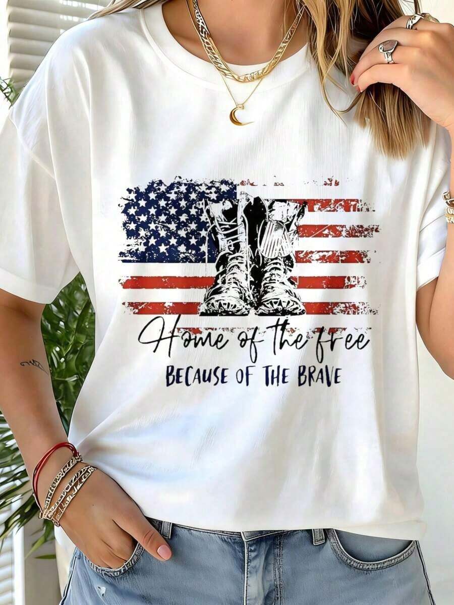 3 camisetas de mujer con el diseño El viernes usamos rojo, recordando a todos los desplegados para mujeres, atuendo para el 4 de julio, tallas S a 2XL. Ligeras y no sofocantes, adecuadas para todas las estaciones, ideales para el uso diario, ocio, ropa de calle y otras ocasiones. Elegantes y a con femenino.para regalos navideños.Regalos para el Día de San Patricio, el Día de la Madre y el Día de San Valentín.Adecuado para las temporadas de primavera y verano.Refrescante, exquisito y magnífico.Adecuado para uso casual, deportivo, vacaciones, viajes, ropa de playa y uso diario.Versátil y adecuado para todas las ocasiones.Conjuntos Elegantes para Mujer, Camisas, Conjuntos de Verano Rosados, Ropa de Vacaciones para Mujer.|Moda Urbana Local de Primavera/Verano||Uso Casual Diario Primavera Verano Moderno Moldeador|Conjunto de verano para mujer, ropa de vacaciones|Blusas elegantes para mujer, ropa de primavera, blusas de verano. - Blanco - Ver 1