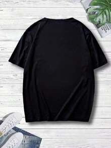 Dam-T-shirts - Svart - Visa 3