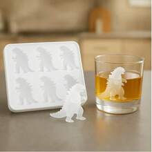 Monster Silicone  Tray - Foldable Ice Ball Mold For Fun And Unique Drinks - Green - View 5