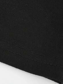 Local Creative And Elegant T-Shirt For Men Who Love Fishing, Ideal For Summer, Comfortable And Fashionable With Round Neck And Sleeves - 黑色 - 查看 5