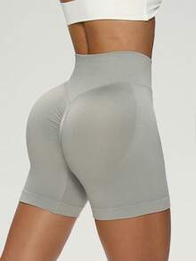 4er/Set High-Waist Bauchkontrolle Formshaping Shorts, versteckter Po-Lift enge Leggings, schwarze Yoga Shorts, Fitness Shorts, Laufshorts, herzförmiger Po-Lift Sport Shorts, Bauchkontrolle Formshaping Shorts - Verschiedenfarbig - Übersicht 3