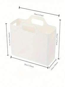 Caja de almacenamiento de plástico para suministros de limpieza, cesta de almacenamiento multifuncional para cocina, baño, dormitorio, oficina y dormitorio, estante de almacenamiento duradero debajo del fregadero para - Por supuesto - Ver 8