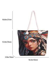 Large Capacity Handbag For Women, New Arrival Minimalist Commuter Shoulder Tote Bag - Multicolor - View 2