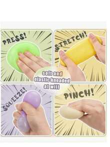 Đồ chơi bóp hình bánh bao mềm mại thủ công, đồ chơi giảm căng thẳng dễ thương có chức năng hấp, đồ chơi bóp mềm phù hợp cho người lớn, phần thưởng trong lớp học và quà tặng trong các bữa tiệc. - nhiều màu - Xem 7