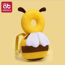 Almohada de protección para la cabeza de bebé Little Bee, gorro anticaída transpirable, adecuado para la cabeza de los niños pequeños, Protector de espalda, Bibi seguro2026 DMWT - Ante - Ver 9