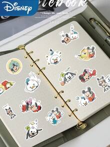 50 miếng dán hoạt hình chuột Mickey của Disney dùng cho laptop, vali, ván trượt, sổ lưu niệm, điện thoại, đàn guitar, hình dán graffiti ngộ nghĩnh. - A - Xem 8