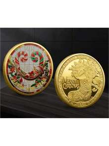 1pc Blind Box Commemorative Coin Random Style Collectible Coin Blind Bag/Collectible Blind Box Limited Edition Creative Holiday Gift Campus Stall Hot-Selling Item Fun Gift Unboxing Random Style Not Specified Please Do Not Purchase Thank You - Multicolor - View 11