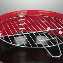 Inde ALGON | Charcoal Barbecues With Zinc-Plated Grill, Round, Rectangular And Tabletop Models In Various Sizes, Portable Barbecues For Garden, Terrace Or Camping - 直徑 33 厘米 - 查看 4