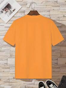 Camiseta de algodón para niños Shooting - Naranja - Ver 2