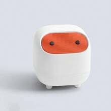 Mini cubo de basura con tapa, lindos botes de basura de escritorio , cubo de basura pequeño, cubo de basura de plástico para oficina para tocador de baño, escritorio, - Rosa - Ver 7