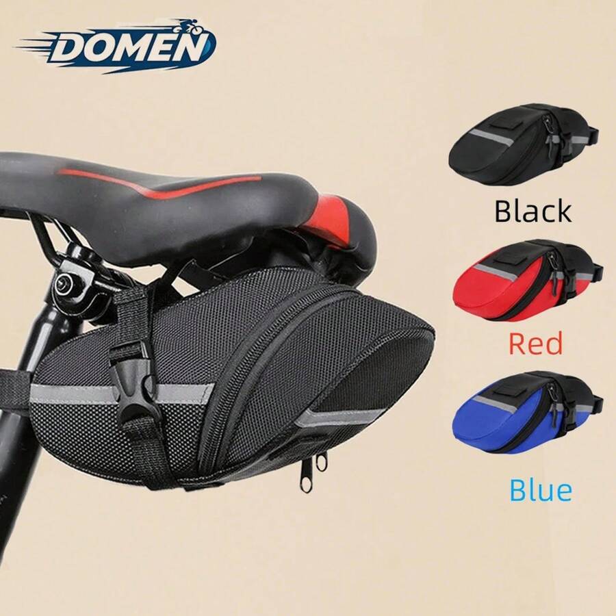 Bike Seat Bag - Red - View 1