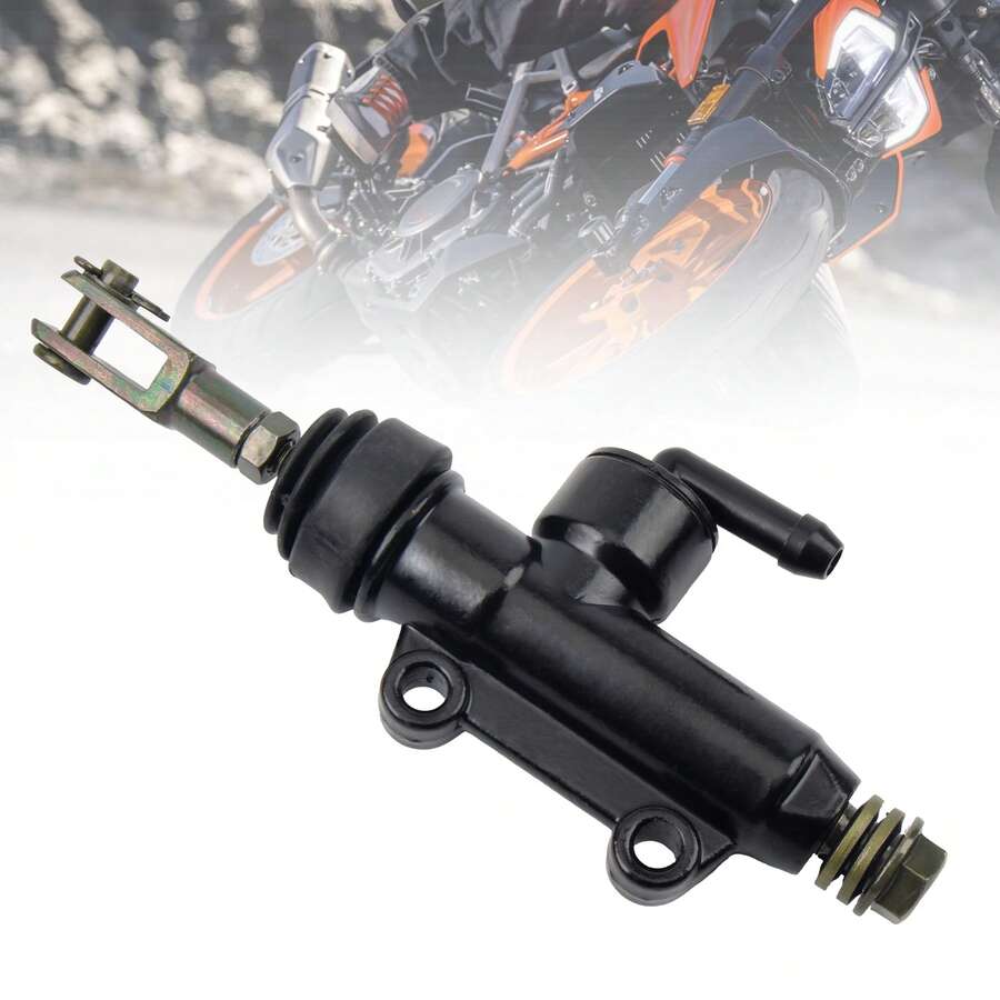 PowerMotor Motorcycle Rear Brake Master Cylinder Pump Direct Replacement Part For 200 390 RC125 200 390 Enduro Motocross Dirt Bike