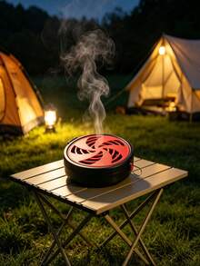 1个便携式户外驱蚊盒，户外钓鱼用驱蚊托盘，夏季悬挂式橡胶驱蚊装置 - 彩色 - 查看 2