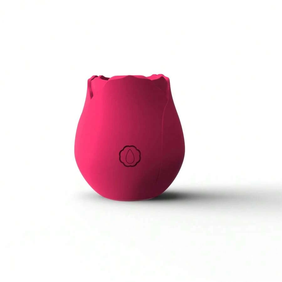 New Rose Toys Specially Designed For Women: Premium Nipple Stimulator, 8 Powerful Vibration Modessucking Modes, Silicone Material, Rechargeable Battery, A Novel Adult Toy, Suitable For Bedroom Use, A Valentine'S Day Gift For Your Significant Other - màu đỏ - Xem 1