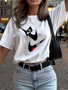 Women T-Shirts - White - View 6