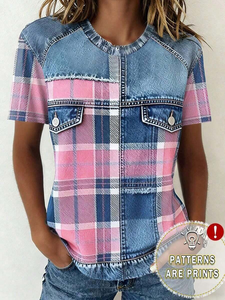 Diseño de sublimación para camiseta de mujer con estampado de lazo de cerezo, diseño estético femenino de niña, para el Día de la Madre - Blanco - Ver 1