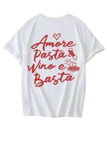 Dam-T-shirts - Vit - Visa 2