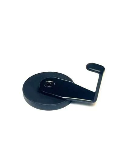 Bộ 1-6 móc từ tính mạnh, không cần khoan, móc dán cửa, nam châm tủ lạnh cải tiến, móc treo vòng hoa Giáng sinh, móc kim loại.