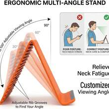 Foldable Silicone Phone Stand, Soft Silicone Aluminum Alloy Airplane Phone Holder, Can Be Folded Into Any Shape, Adjustable Non-Slip Desktop Stand, Suitable For Home, Office, Travel, Outdoor, Hiking, Cycling - Multicolor - View 8