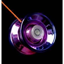 Soft Non-Reactive Gyro Toy, Alloy Material, Purple, Suitable For Beginners, Adults, Intermediate And Advanced Players - Multicolor - View 2
