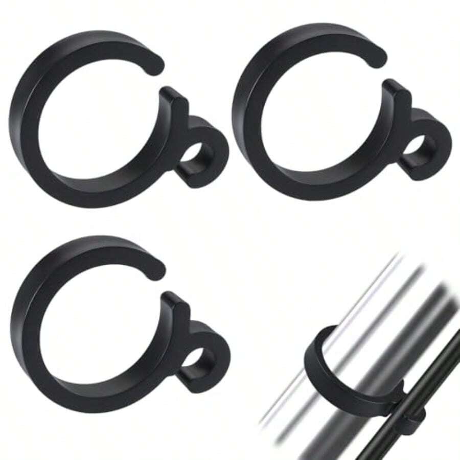 4Pc Rolla Cable Clip Rolla Walker Replacement Par Rolla Brake Cable Clip Rolla Par Acceorie Black - Black - View 1
