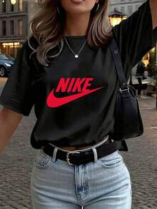 Women T-Shirts - Black - View 6