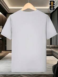 [FIFA World Cup Authorization] FIFA World Cup Football Casual, Men'S Short Sleeved T-Shirt, Fashionable Summer Top, A Must-Have For Fans, Suitable For Fitness, Running, Beach Wear, Male And Female Couples, Is A Good Gift For Family. 1pc - 白色 - 查看 4