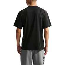 SS23 As M Nk Df Uv Hyverse SS Camiseta deportiva transpirable informal de manga corta con cuello redondo para hombre, color negro - Negro - Ver 2