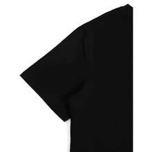 Oversize Cotton It's Not Clocking To You Belieber Coachella Streetwear Graphic Tees Unisex T-Shirt American Musical Gift Unisex Y2k Fashion Casual Top Trending - 黑色 - 查看 3