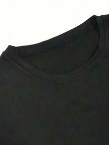 Classic T-Shirt, King Of Pop, Men's Rock Fashion T-Shirt, Punk T-Shirt, Great Value 100% Cotton T-Shirt, Ideal Gift For Fans, Perfect Gift For Men And Women, Graphic T-Shirt, Music - 黑色2 - 查看 5