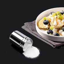 1pc Stainless Steel Powder Dispenser, Stainless Steel Powder Dispenser For Sugar Powder, Fine Mesh Design For Precise Spraying Of Cocoa Powder, Cinnamon Powder And Coffee Powder - Easy To Clean Structure Suitable For Home Baking, Restaurants And Cafes, Durable Metal Kitchen Tool, Essential For Cafes, Easy To Clean Material, Suitable For Pastry And Bakery Use, Colors And Styles Randomly Available - Multicolor - View 11
