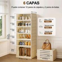 Estantes plegables para zapatos - 9603-6G - Ver 2