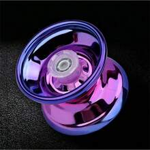 Soft Non-Reactive Gyro Toy, Alloy Material, Purple, Suitable For Beginners, Adults, Intermediate And Advanced Players - Multicolor - View 17