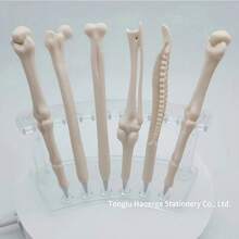 4/8pcs Creative Bone-Shaped Ballpoint Pens, Various Stylish Designs, Writing & Drawing Pens, Small Gifts, Perfect For Nurses, Doctors And Office Use - Multicolor - View 10