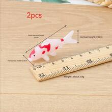 2pcs/4pcs Random Simulation Koi Fish Model, Ornamental Fish Aquarium Decor, Water Landscape Accessories - A - View 19