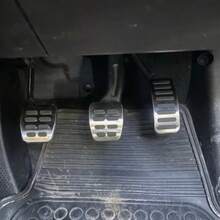 Exact Fit Stainless Steel Pedal Covers Set For VW Golf 4 MK4/Jetta MK4/Bora & Fabia - Clutch, Accelerator, Brake Pedal Upgrade Kit (Anti-Slip Rubber Insert) - Pedals - View 4