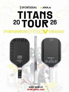 JOOLA Persephone V Titans Tour 2026 Limited Edition Pickleball Paddle - Ben Johns Signature Agassi Collab, Professional V Carbon Fiber Thermoformed Face, USAPA Certified - 2026 Edition - View 2