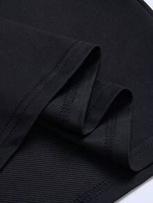 1 camiseta gráfica casual de verano para hombre - Poliéster ligero, corte regular, cuello redondo, con estampado "e=mx5" y diseño de coche, transpirable y cómoda para atuendos casuales. - Negro - Ver 4